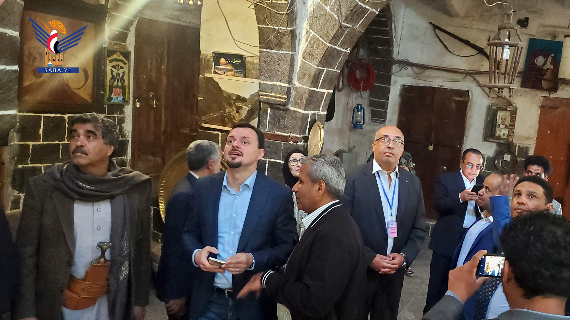 زيارة المعالم التاريخية بصنعاء القديمة